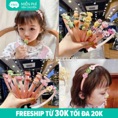 FREESHIP-HOT | BĂNG ĐÔ CÀI TÓC HOA QUẢ HOẠT HÌNH XINH CHO BÉ SHOPBEECOW