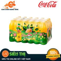 Thùng 24 Chai Trà Chanh Dây Và Hạt Chia Fuzetea+ 350ml