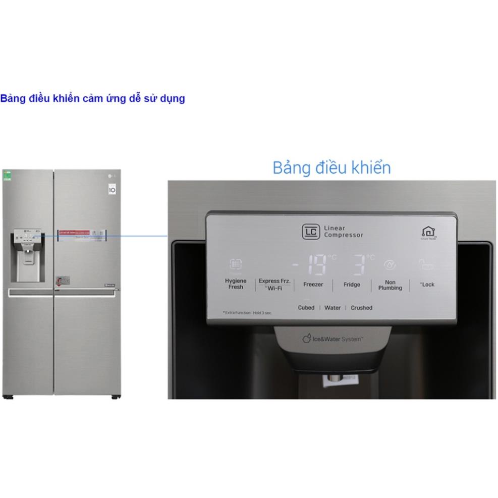 Tủ Lạnh LG giá rẻ GR-P247JS Chính hãng Tủ lạnh LG Inverter 668 Lit GR-P247JS Bảo hành 24 tháng tại...