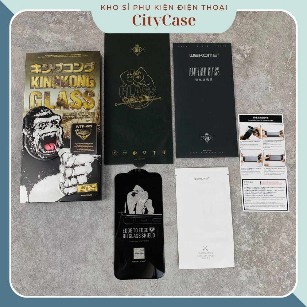 Cường Lực King Kong Iphone Xsmax(Đen + Trắng) - Huy Hưng Mobile