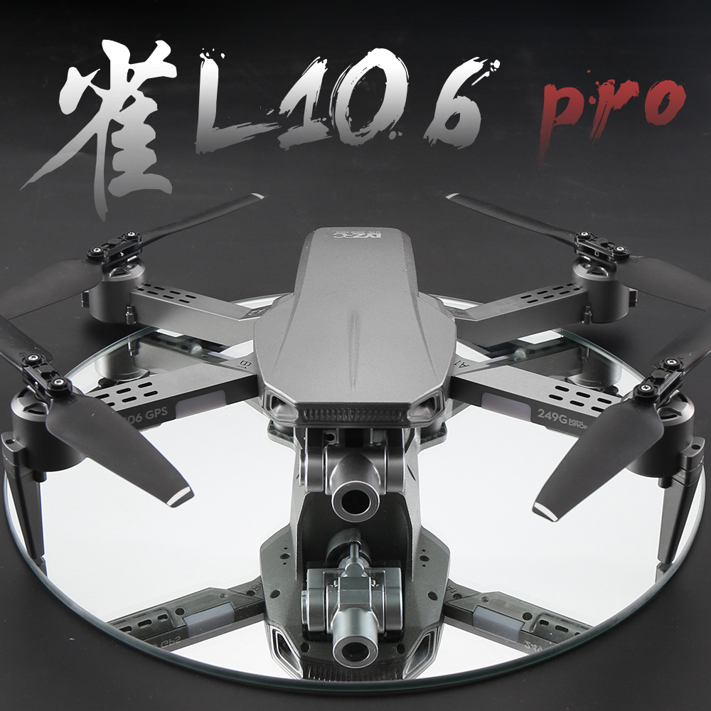 Máy bay không người lái drone camera 4k G.P.S 5G động cơ không chổi than, flycam L106 pro máy bay...