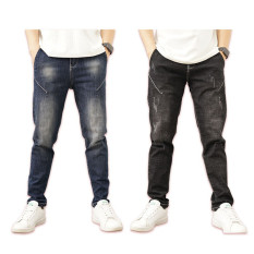 Quần Bò Jeans Nam DE14 N7 Co Giãn 2 Màu Kiểu Dáng Thời Trang Cao Cấp Chính Hãng