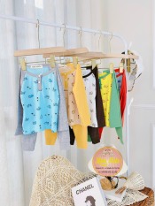 *** Free Ship *** Bộ Dài Tay Gân Tăm Phối Màu In Hình Dễ Thương Dành Cho Bé Gái và Bé Trai (7-21kg)-Hàng Minky Mom Túi Zip Xịn Xò – Shin Shop