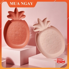 Khay Ăn DẶm Hình Quả Dứa Ngộ Ngĩnh Đáng Yêu KIDOTA