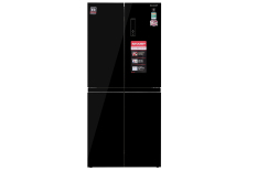 [Giao tại HCM] Tủ lạnh Sharp Inverter 401 lít SJ-FXP480VG-BK – Chế độ kỳ nghỉ tiết kiệm điện – Làm lạnh đa chiều – Ngăn rau củ giữ ẩm Humidity Control