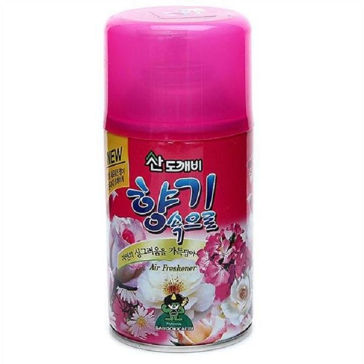 [HCM]Bình xịt khử mùi thơm phòng Hàn Quốc cao cấp Sandokkaebi 300ml (Hương Cà phê) PNS52