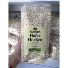 Yến mạch Hafer Flocken nhập Đức nguyên chất loại cán vỡ cán mỏng ăn liền 500g giúp giảm cân, đẹp da, giảm cholesterol và cho bé ăn dặm – Ngũ cốc oatmeal