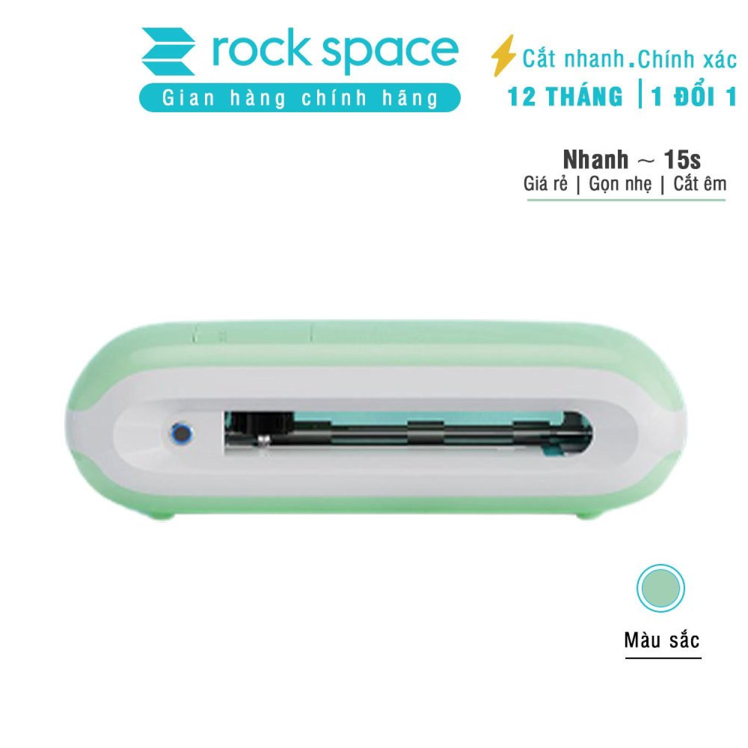 Máy cắt kính cường lực điện thoại, ipad ROCKSPACE ZC2 Lite phiên bản bluetooth – Hàng chính hãng bảo hành 12 tháng