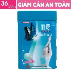 Giảm cân Lishou xanh Phục Linh Hộp Thiếc Chính hãng