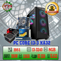 Thùng máy tính Gaming Core I3 Thế hệ 3 Ram 8GB BẢO HÀNH 12 Tháng
