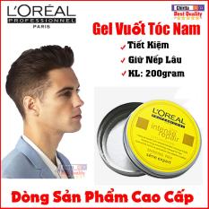 Sáp Vuốt Tóc Nam LOREAL Tạo Kiểu Tóc Chuyên Nghiệp – Wax Vuốt Tóc Dạng Sáp Trong – Khối Lượng 200gram LOREAL