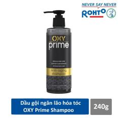 Dầu gội ngăn lão hóa tóc Oxy Prime 240g