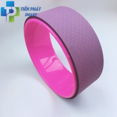 Vòng tập Yoga ECO~Friendly Đài Loan nhựa ABS 33cm(Tặng kèm sách hướng dẫn)-Màu Tím Hồng
