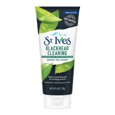 Tẩy da chết làm sạch mụn đầu đen chiết xuất trà xanh ST. ives Blackhead Clearing Green Tea Scrub 170g