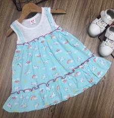 Đầm Cotton Xuân-Hè Siêu Xinh Cho Bé Gái 8-20KG-Váy đẹp cho bé (Ảnh Thật)-Nhóm màu 2