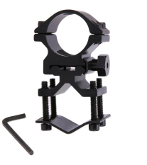 Kẹp ống đa năng K185 cho đèn laze, đèn pin, ống thép tròn, ống vuông, chân kẹp, ray kẹp, kẹp đèn, kẹp ray …. pklz +1 tô vít lục giác ( Như hình)