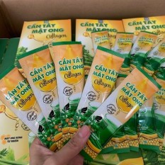 15 gói Hộp Bột Cần Tây Mật Ong Collagen Hộp 15 gói có hóa đơn hàng chuẩn 100%