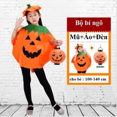 Bộ đồ hóa trang quả bí ngô cho bé cho bé COS-Bí ngô