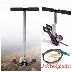 Bơm cao áp inox 40mpa chân gập đồng hồ to ô tô