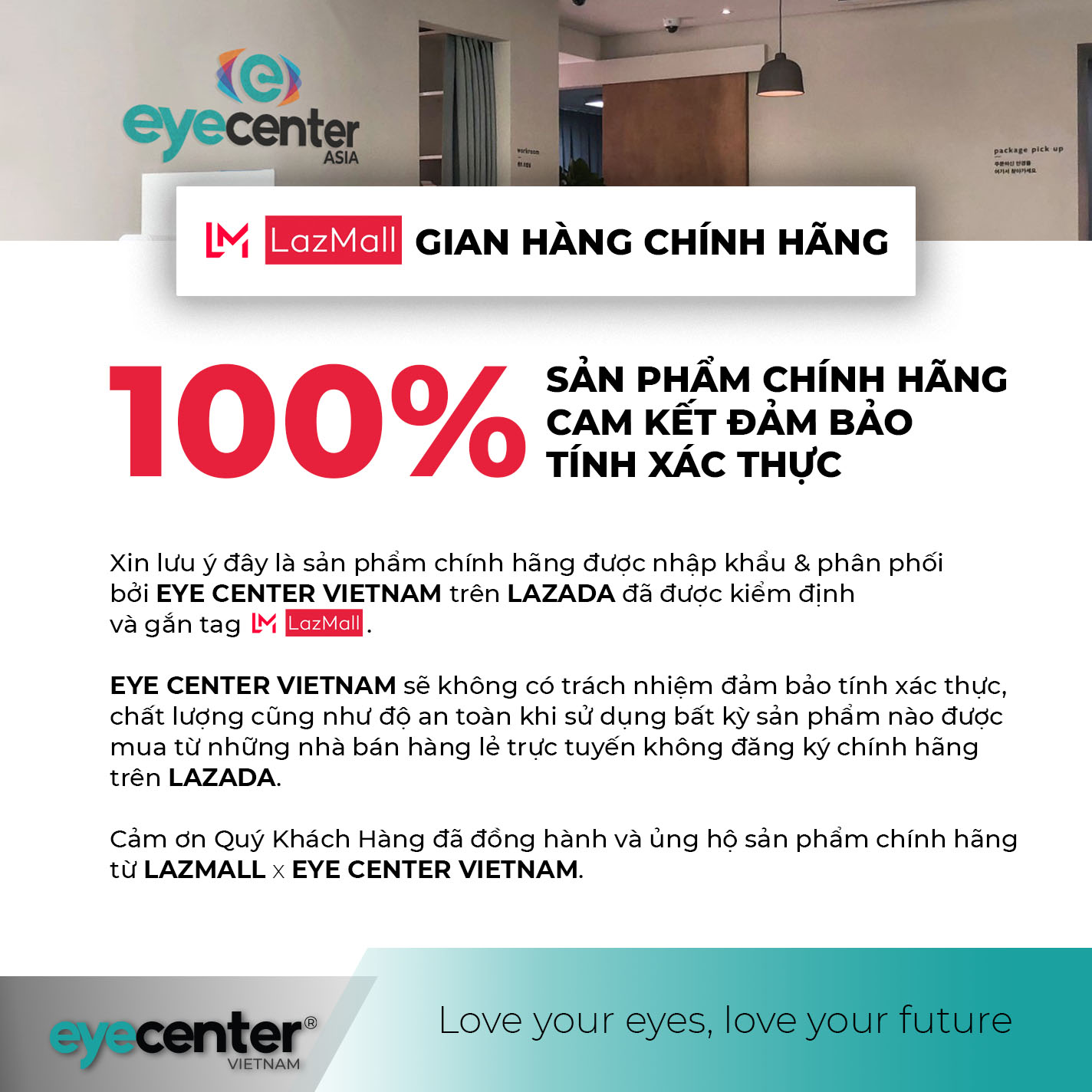 Tròng mắt cận loạn Eye Center Vietnam phôi tròng Nhật Bản chống xước chống UV ngăn ánh sáng xanh đổi...