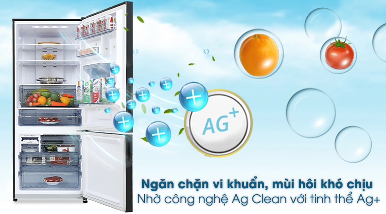 [Giao Hà Nội] Tủ lạnh Panasonic Inverter 377 lít NR-BX421GPKV - Lấy nước ngoài kháng khuẩn khử mùi Công nghệ...