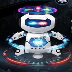 Đồ Chơi ROBOT Xoay 360 độ Robot Xoay 360 Độ- Robot Nhảy Múa Theo Nhạc Robot Xoay 360 Độ cho bé – 3PT cam kết chất lượng