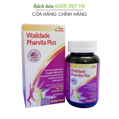 Viên uống vitamin tổng hợp và khoáng chất Pharvita Plus tăng cường sức khỏe – Chai 30 viên