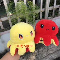 GẤU BÔNG Bạch Tuộc Dễ Thương Lật Hai Mặt Vải thun co giãn 4 chiều