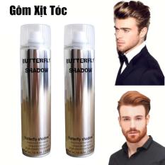 Keo Xịt Tóc BUTTRELFY SHADOW – Xịt Tóc Chuyên Nghiệp Làm Cứng Tóc Cho Nam Và Nữ 320Ml SDA-CA-2141