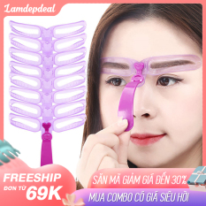 Combo 8 khung kẻ chân mày Magic Lady – Khuôn kẻ chân mày đẹp, lông mày ngang, cách vẽ lông mày đẹp – Dụng cụ trang điểm – Lamdepdeal