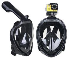Mặt nạ lặn biển fullface, kính lặn biển cao cấp gắn gopro, eken, Sjcam, xiaomi và các loại camera hành trình action, phụ kiện camera hành trình giá rẻ