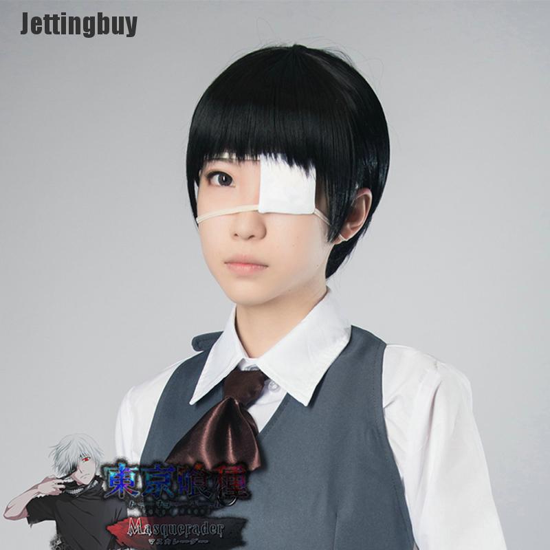 Jettingbuy Anime Tokyo Ghoul Kaneki Ken Blinder Miếng Dan Mắt Trắng đạo Cụ Hoa Trang Một Mắt Chỉ 25 000 Hang đồ Chơi - lam kaneki ken trong roblox high school by mr nhi roblox