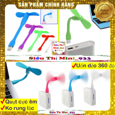 Quạt mini 2 cánh cắm USB thiết kế cầm tay 2 cánh rời cute màu ngẫu nhiên