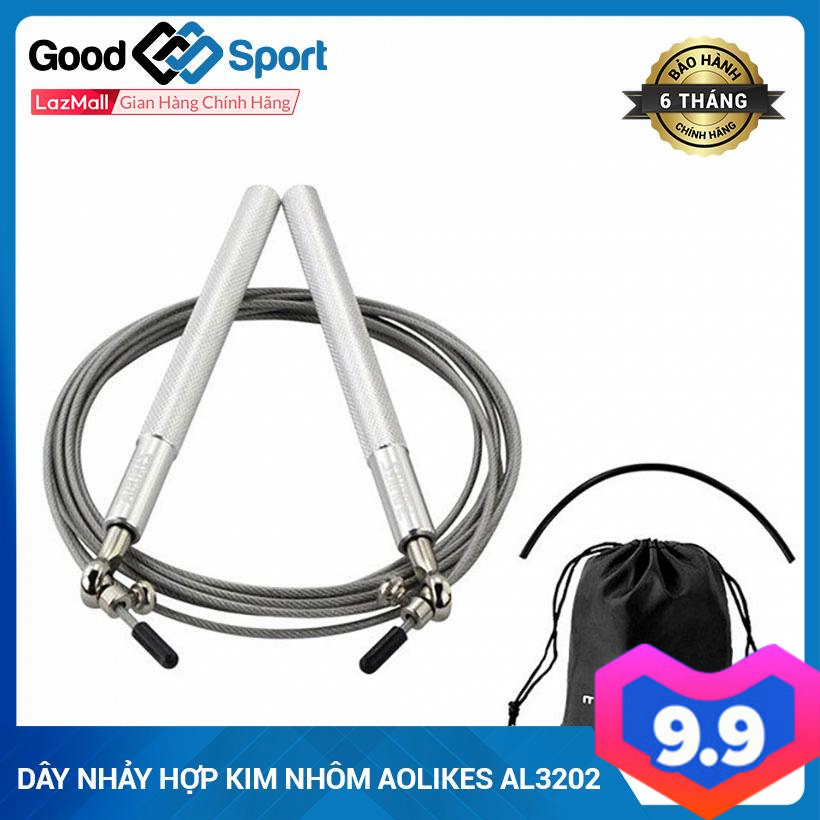 Dây nhảy thể dục thể thao cao cấp-Dây nhảy hợp kim Aolikes AL3202