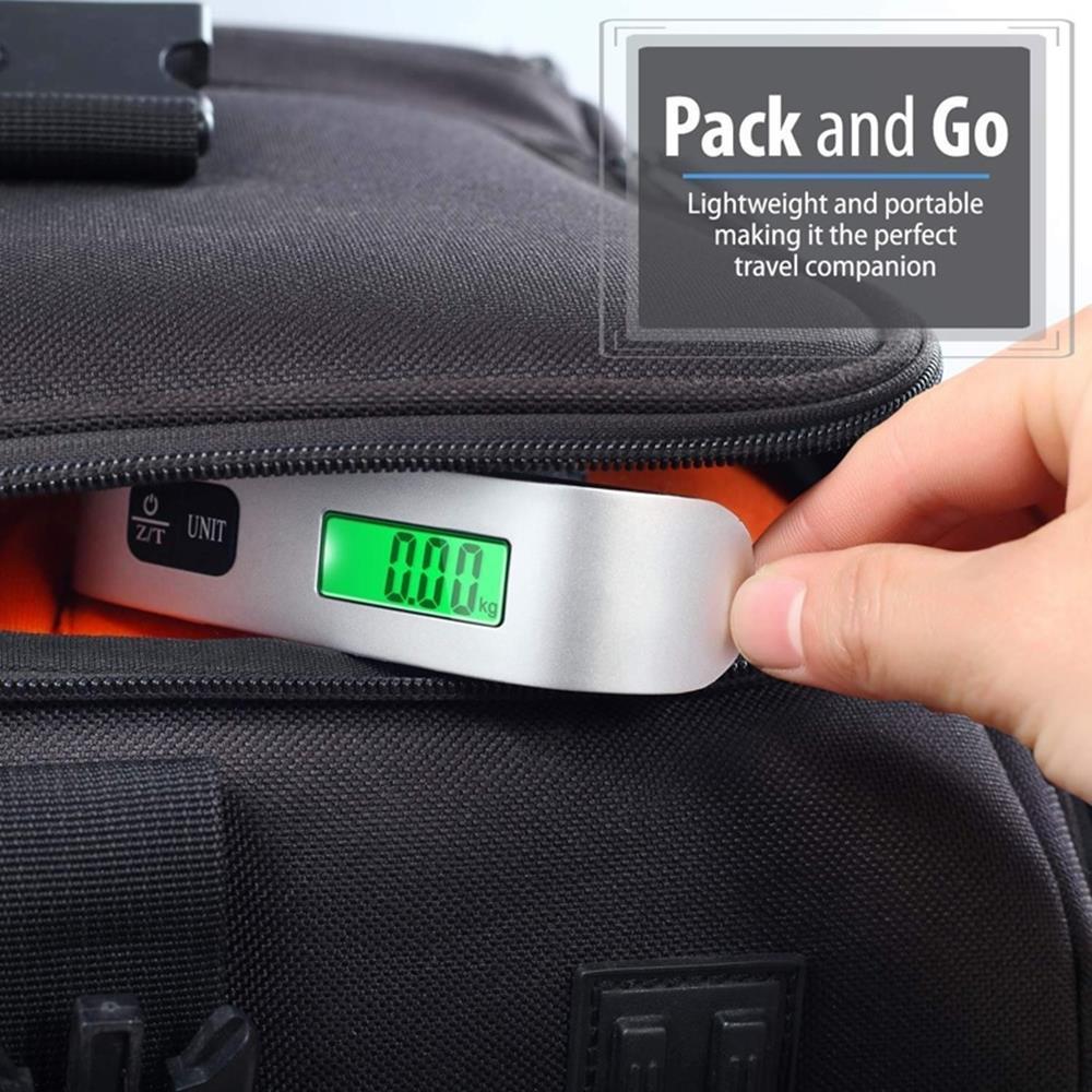 Cân điện tử cầm tay du lịch Electronic luggage scale 50kg model 2019
