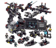Lego xếp hình Black Eagle Warfare, Đồ Chơi Cho Bé, Đồ Chơi Tư Duy, Đồ Chơi Lắp Ráp, Đồ Chơi Xếp Hình