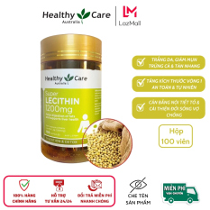 Tinh chất mầm đậu nành Healthy Care Super Lecithin 1200mg – Hộp 100 viên