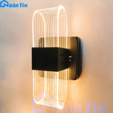 Đèn Led treo tường ốp tường trang trí trong nhà cầu thang Led 8W 3 chế độ màu 220V GT467 Ngân Tin