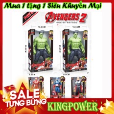 Đồ Chơi Mô Hình Siêu Anh Hùng 1883 KINGPOWER – Gồm 4 Nhân Vật Lựa Chọn, Cao 27 cm, Nhựa Cao Cấp, Màu Sắc Đa Dạng, Thiết Kế Đẹp Mắt, Có Đèn Phát Sáng, Dành Cho Các Bé Đam Mê Sưu Tập