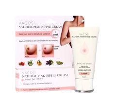 Kem làm hồng nhũ hoa Vacosi Natural Pink Nipple Cream 30ml (Hàng Chính Hãng)