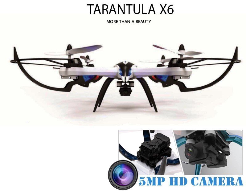 Máy bay điều khiển từ xa Quadcopter JJRC X6 Tarantula và Camera Full HD 5.0 mpx