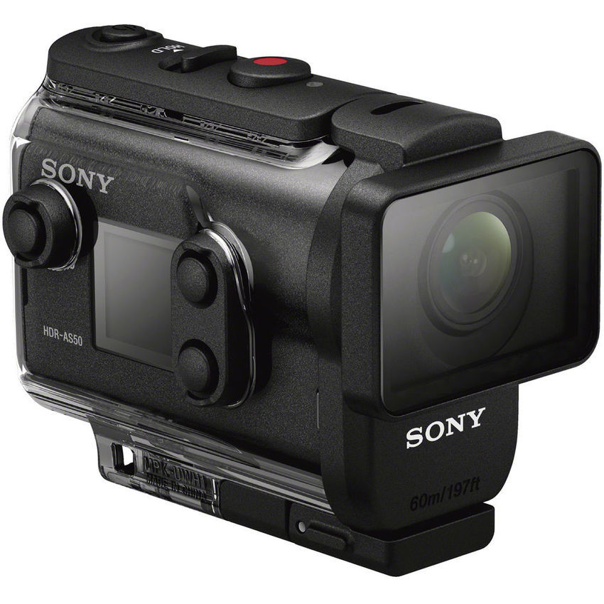 Máy quay hành động Sony Action Cam HDR - AS50R Full HD (Đen)