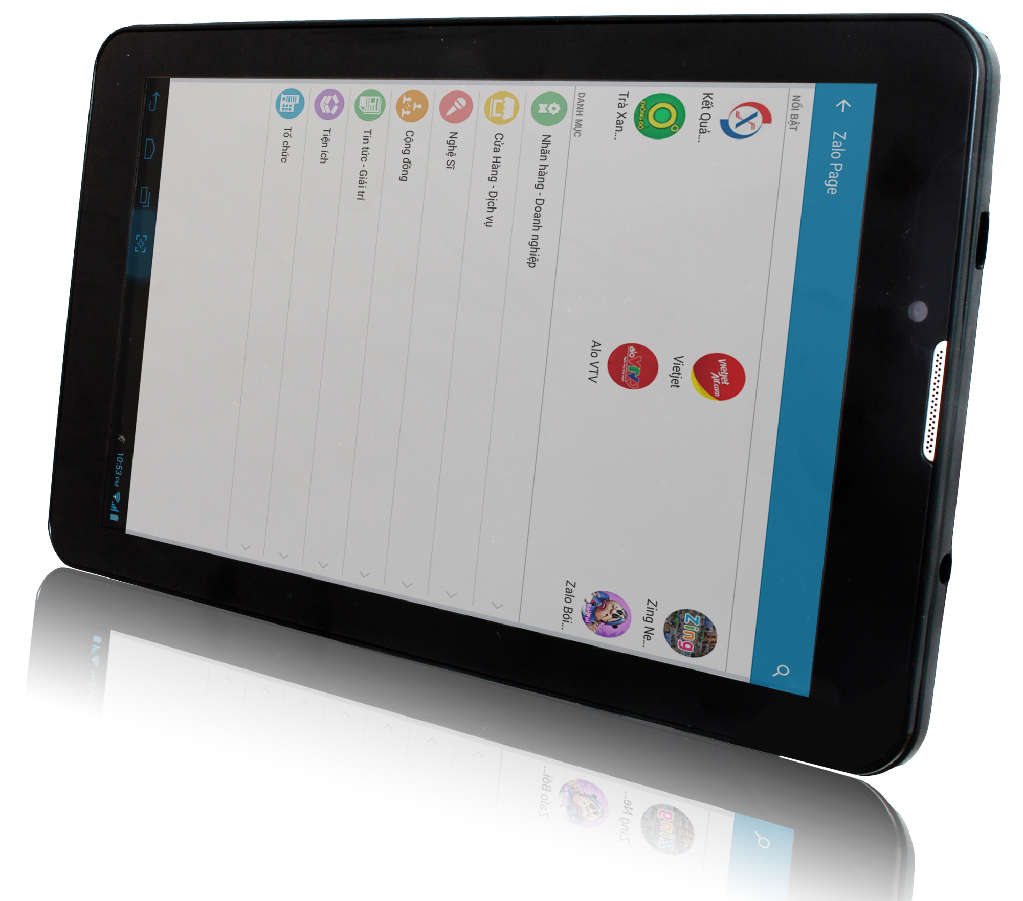 Máy tính bảng cutePad M7022 4-core 8GB 3G (Đen) - Hãng Phân phối chính thức