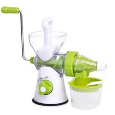 Máy xay ép trái cây Manual Juicer (Trắng phối xanh)