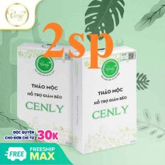 2 hộp Thảo mộc hỗ trợ giảm béo Cenly 2 x 30v = 60 viên