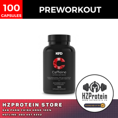KFD CAFFEINE – VIÊN CAFFEINE 200MG GIÚP CƠ THỂ TẬP TRUNG TỈNH TÁO (100 VIÊN)