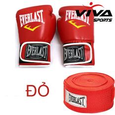Bộ Sản Phẩm Găng Tay Boxing 14Oz + Băng Quấn Tay 5M
