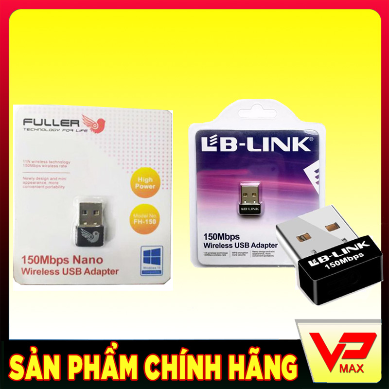 USB thu wifi Lblink Fuller Nano Có anten bảo hành 2 năm