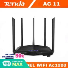 Bộ Phát Wifi Tenda AC11 AC 1200 Mp anten 6dbi cpu 1GHz ram 128 DDR3 phiên bản nâng cấp của tenda ac10 – model wifi 5 râu – bộ phát sóng kích sóng nối sóng khuếch đại wifi xuyên tường – Koi Tech