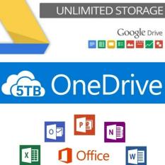 Combo phần mềm 0ffice 365 trọn đời bản quyền + gói dung lượng 5TB + Gói dung lượng không giới hạn GG drive